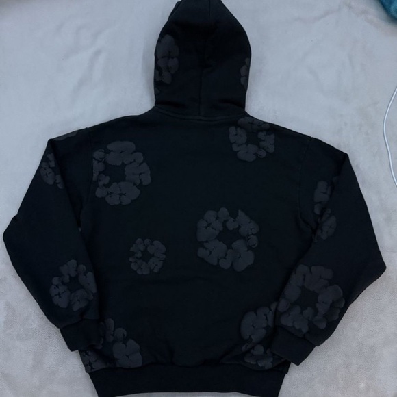 Denim Tears Balck Monochrome Hoodie